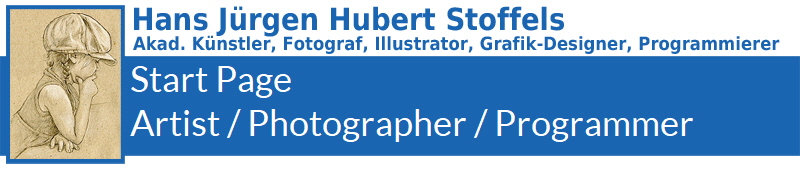 Start Page
Artist / Photographer / Programmer